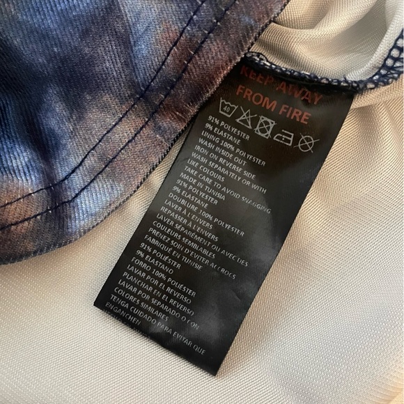 Urban Outfitters Metallic Tie-Dye Mini Dress Sleeveless Size Small - Picture 12 of 13